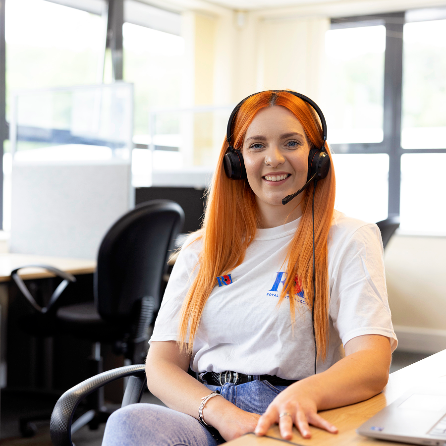 Remote working illustration