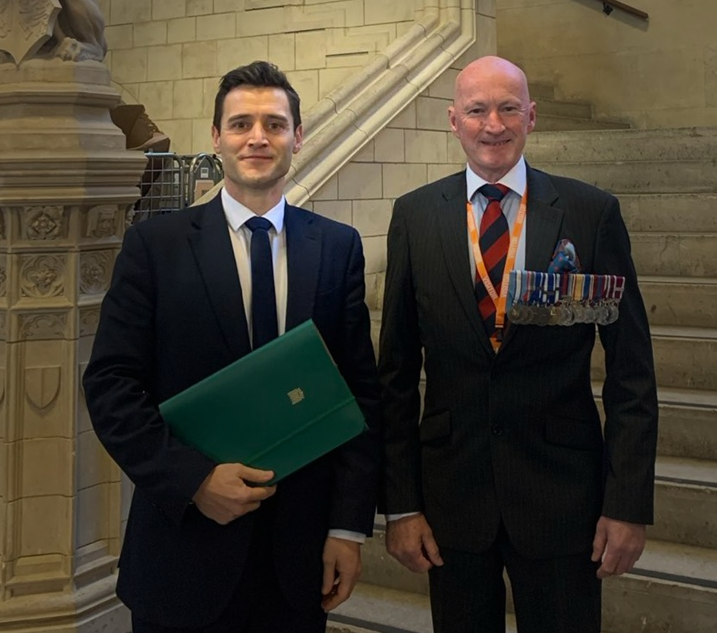 Lloyd Bagshaw and Dr Luke Evans