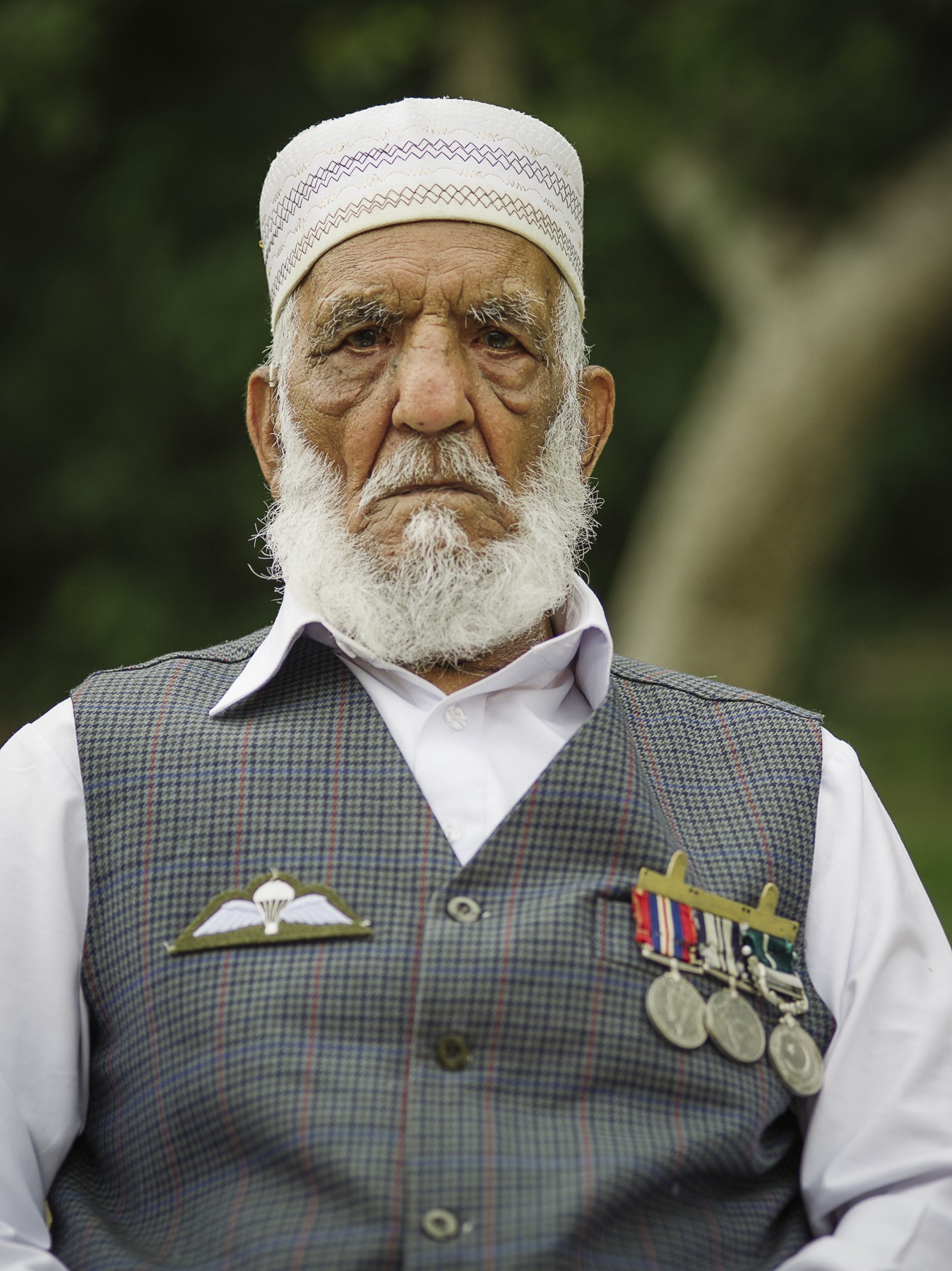 Inayat Ali portrait by Jagdish Patel Inayat Ali portrait by Jagdish Patel