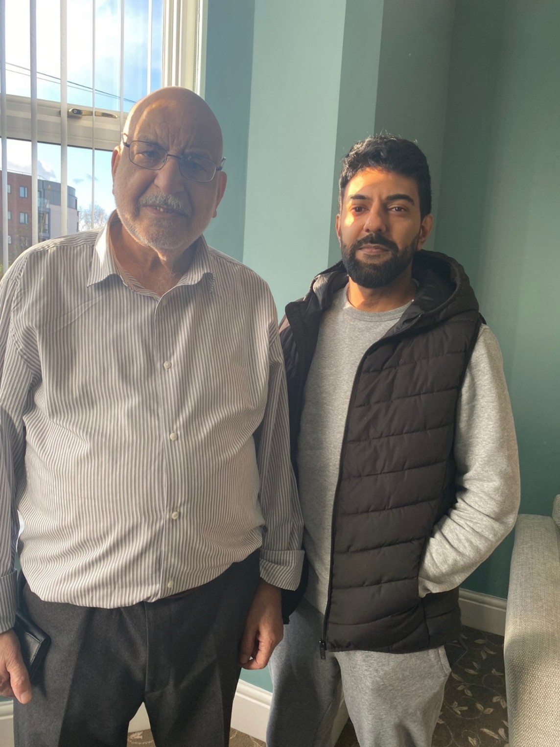 Inayat’s son and grandson